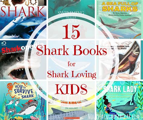 15 Shark Books for Shark Loving Kids - Nourishing My Scholar