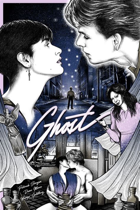 Ghost (1990) [1440 2160] by Jennifer Dionisio | Ghost movies, Fantasy movies, Movie posters