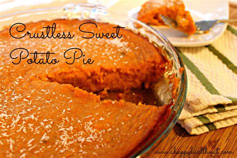 Crustless Sweet Potato Pie #happyhealthnut This was served Thanksgiving and got thumbs up from ...