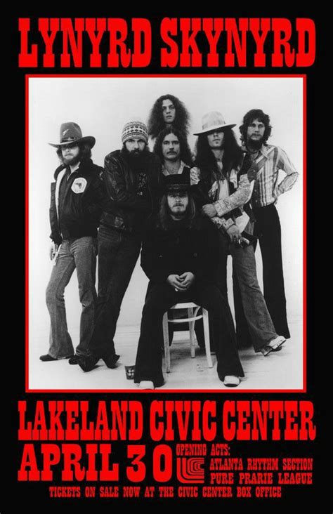 Lynyrd Skynyrd | Concert posters, Vintage concert posters, Vintage ...