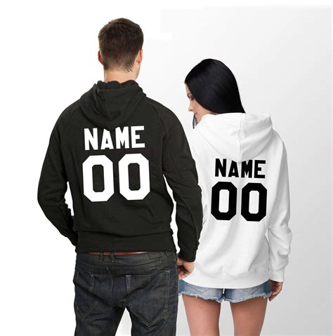 Personalized Matching Couples Hoodies - Awesome Matching Shirts for ...