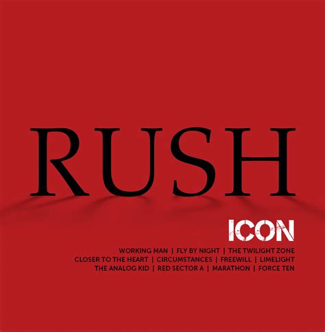 Rush - ICON: Greatest Hits (Clear Translucent Vinyl) - Pop Music