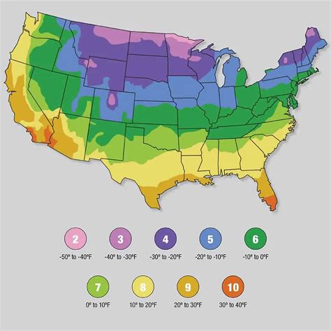 USDA Hardiness Zone Map | Plantly