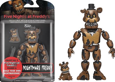 SEP168627 - FIVE NIGHTS AT FREDDYS NIGHTMARE FREDDY 5IN ACTION FIGURE (C - Previews World