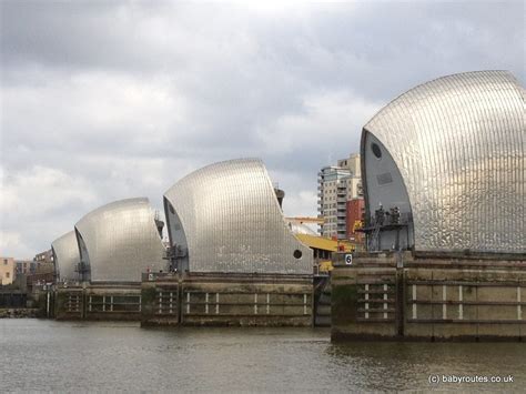 Thames Path: Thames Barrier to Millennium Dome – Baby Routes