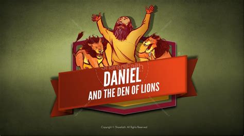 Daniel And The Lions Den Bible Story For Toddlers - Story Guest