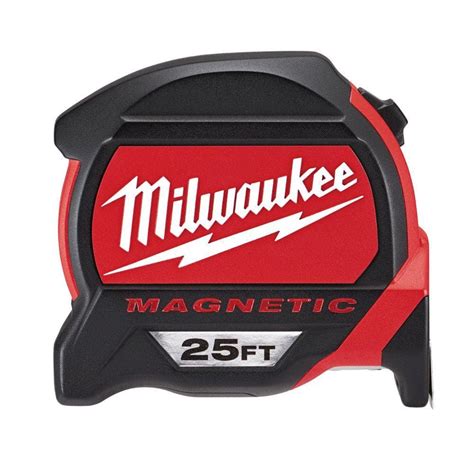 Milwaukee 25 ft. Premium Magnetic Tape Measure-48-22-7125 - The Home Depot