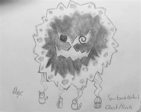 Since there's no ghost/rock Pokemon, I gave it a try on making a ...