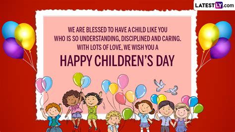 Happy Children’s Day 2022 Messages From Parents: Share These Beautiful ...