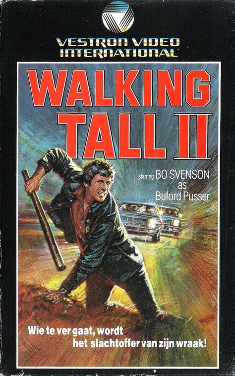 Walking Tall II (1975) by Earl Bellamy. | Action movies, Walking tall, Grindhouse