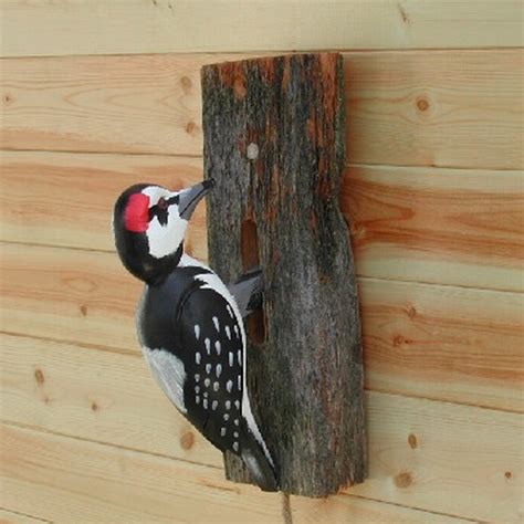 Red Woodpecker Door Knocker - Red Woodpecker Door Knocker | Nature Expert