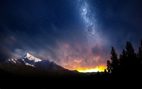 Swiss Night Sky - Wallpaper, High Definition, High Quality, Widescreen