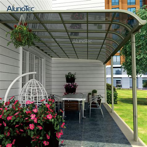 Outdoor Aluminum Frame Garden Polycarbonate Roof Cover Canopy - Buy ...