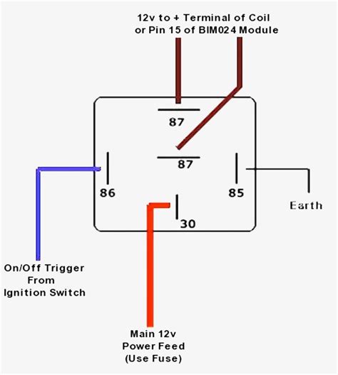 5 Pin Relay Schematic Diagram