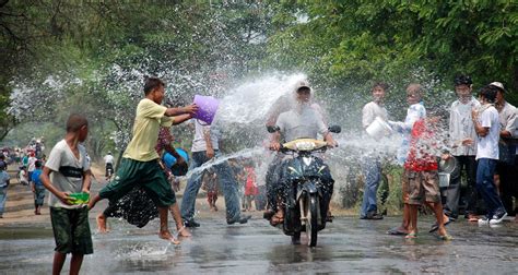 Myanmar Water Festival | Myanmar Travel