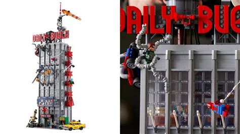 SPIDER-MAN'S Daily Bugle Building Is a New Colossal LEGO Set - Nerdist