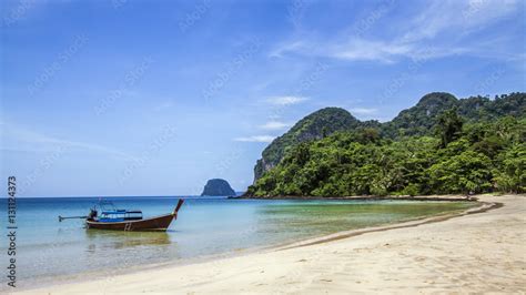 Koh Muk beach in Thailand Stock Photo | Adobe Stock