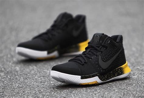 Nike Kyrie 3 Black Yellow Release Date - Sneaker Bar Detroit