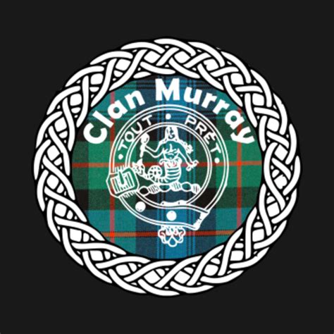 Clan Murray surname last name tartan crest badge - Murray - T-Shirt | TeePublic