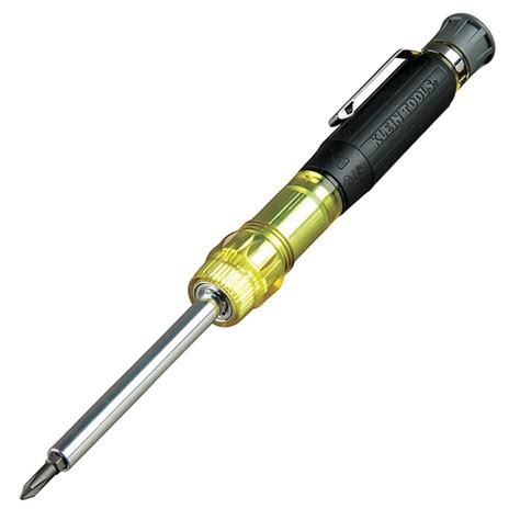 Klein Tools 3-in-1 Pocket Screwdriver