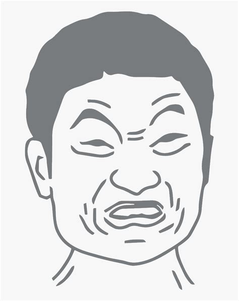 Cartoon Drawing Disgusted Face, Transparent Disgusted Face Png He ...