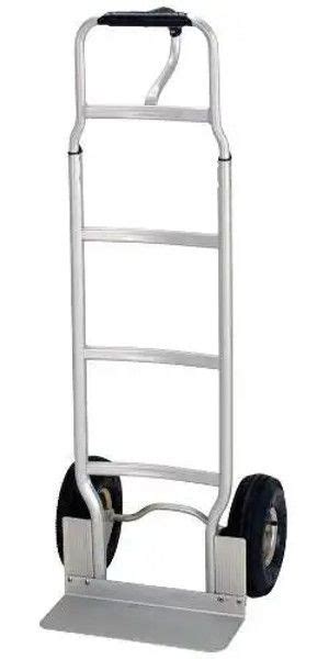 Cosco 12181ABL1E 800 lb Aluminum Hand Truck, Strong tubular frame, Lightweight commercial grade ...