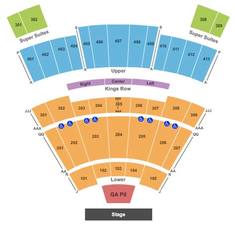 Texas Trust CU Theatre Grand Prairie Tickets & Seating Chart