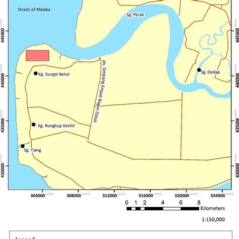 Geological map of Bagan Datuk, Perak Darul Ridzuan, Malaysia showing... | Download Scientific ...