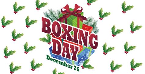 DEC 26 celebrates Boxing Day/St. Stephen’s Day