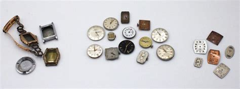 Bid Now: Assorted Swiss Watch Movements - October 3, 0122 10:00 AM EDT