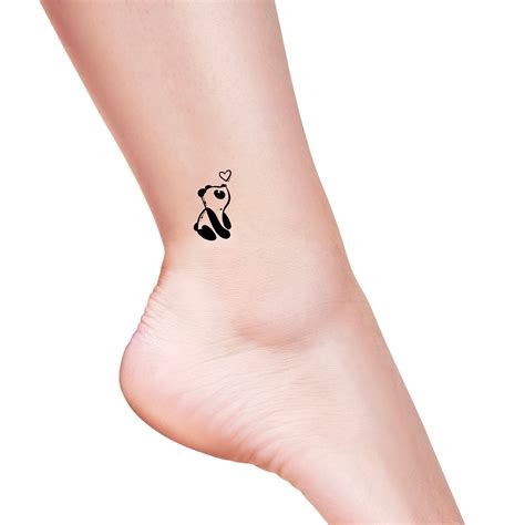 Follow Your Heart Foot Tattoo