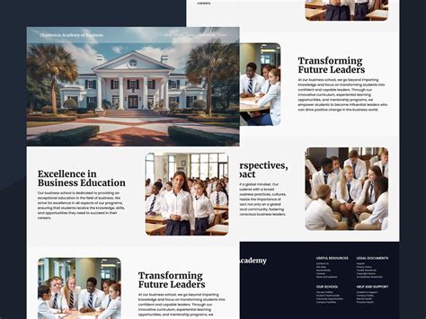 Charleston Business Academy - Unleashing Business Excellence by Paul on Dribbble