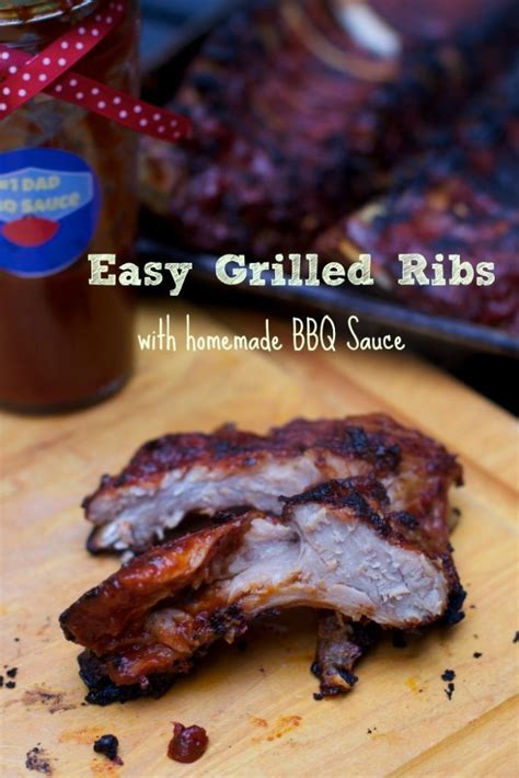 Homemade BBQ Sauces for Grilled Ribs - Staying Close To Home