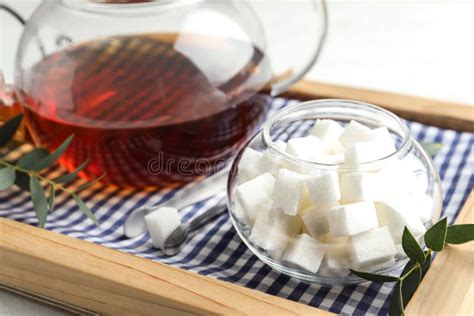 Refined Sugar Cubes in Bowl Stock Image - Image of nutrition ...