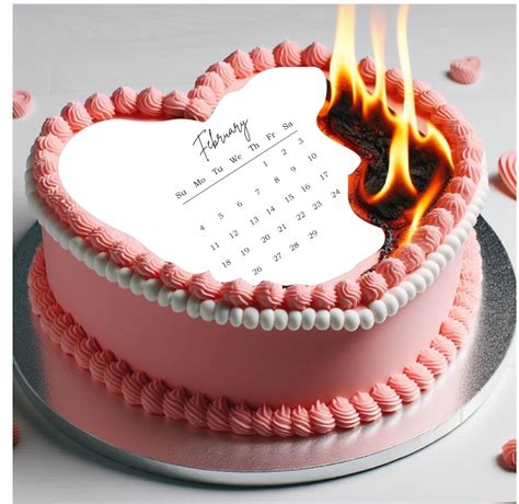 Burn Cake Edible Image Set You Choose Your Size - Etsy