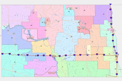 North Dakota Legislative Districts