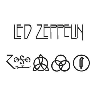 Led Zeppelin vector logo - Led Zeppelin logo vector free download