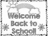 Printable Welcome Back Coloring Pages sketch template