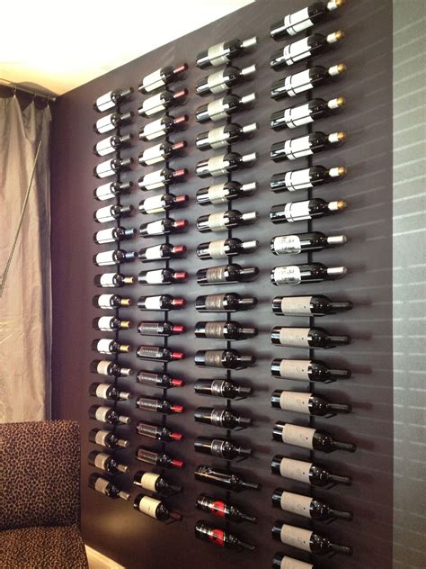 Wall Mounted Wine Rack for Stylish Wine Storage