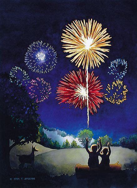 "Silver Meadows" Fireworks by Paul Jackson | Fireworks art, Firework painting, Watercolor fireworks