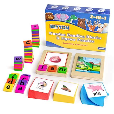 CVC Word Games Spelling Flashcards, Preschool Learning Alphabet Puzzle Activitie,Sight Words ...