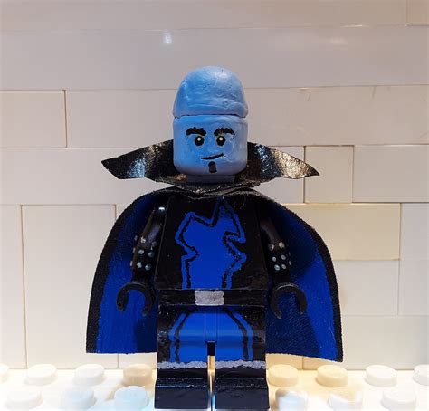 Custom Lego Megamind: Megamind | Painted in 2019, this is on… | Flickr