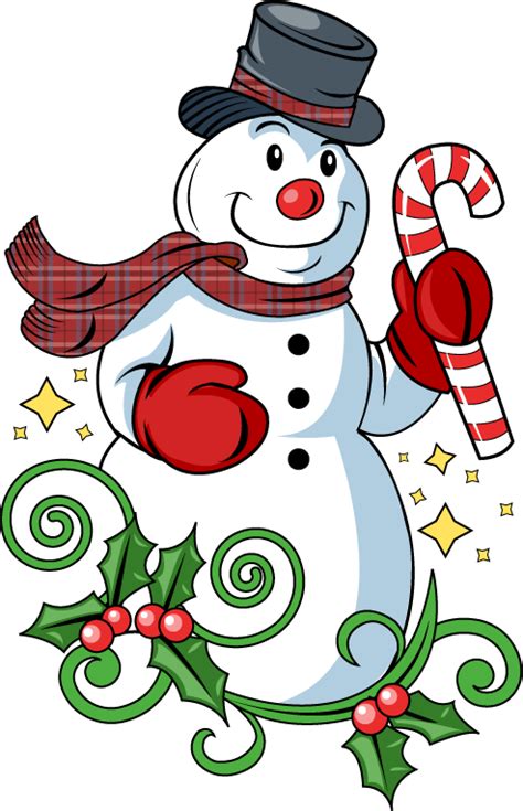 Holiday snowman clip art free clipart images 4 - Clipartix | Christmas clipart free, Christmas ...