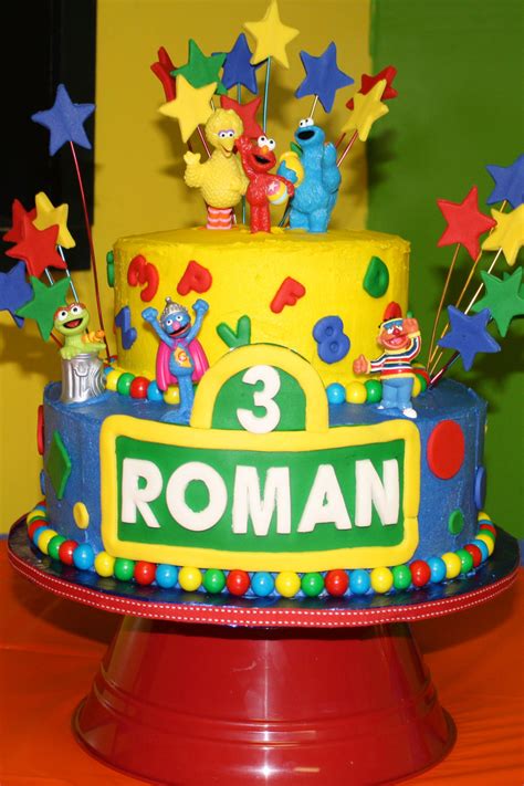 Sesame Street Birthday Cake - CakeCentral.com