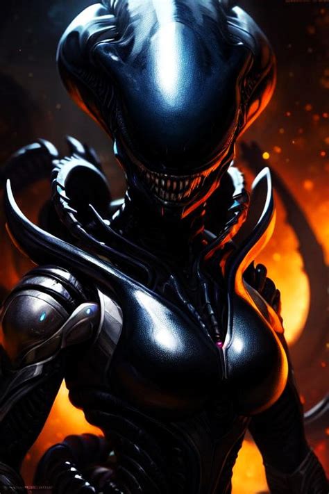 Xenomorph queen by AfroFireSpear77 on DeviantArt