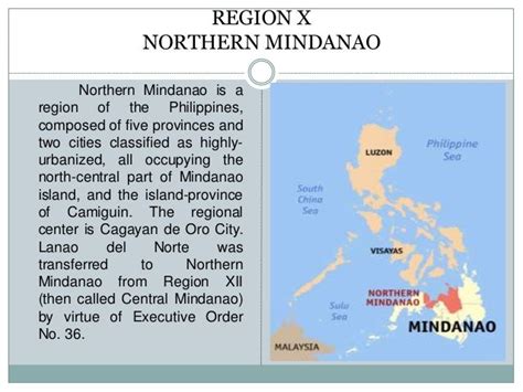 Northern mindanao presentation