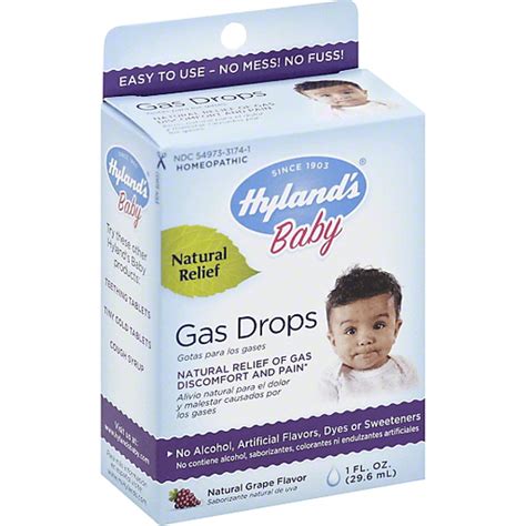 Hylands Homeopathic Baby Gas Drops - 1 fl oz | Baby | Needler's Fresh ...