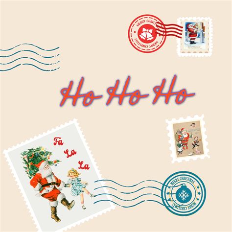 Postcard Style Christmas Greeting Free Stock Photo - Public Domain Pictures