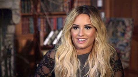 'Frozen' Demi Lovato Let It Go Interview - YouTube