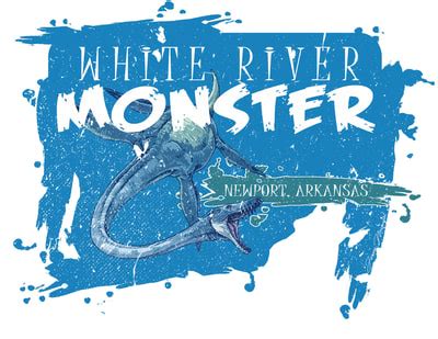 Ads and Art - WHITE RIVER MONSTER : LEGENDS AND LORE ~ ARKANSAS